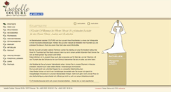 Desktop Screenshot of isabelle-couture.de
